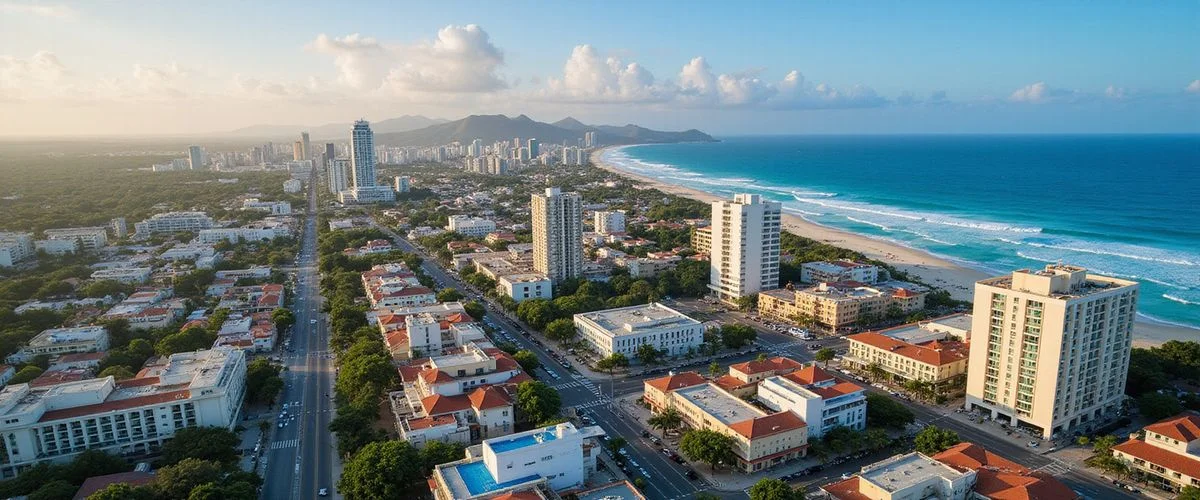 Map showing our dental clinic location on Av. Juárez in Playa del Carmen, Quintana Roo, Mexico